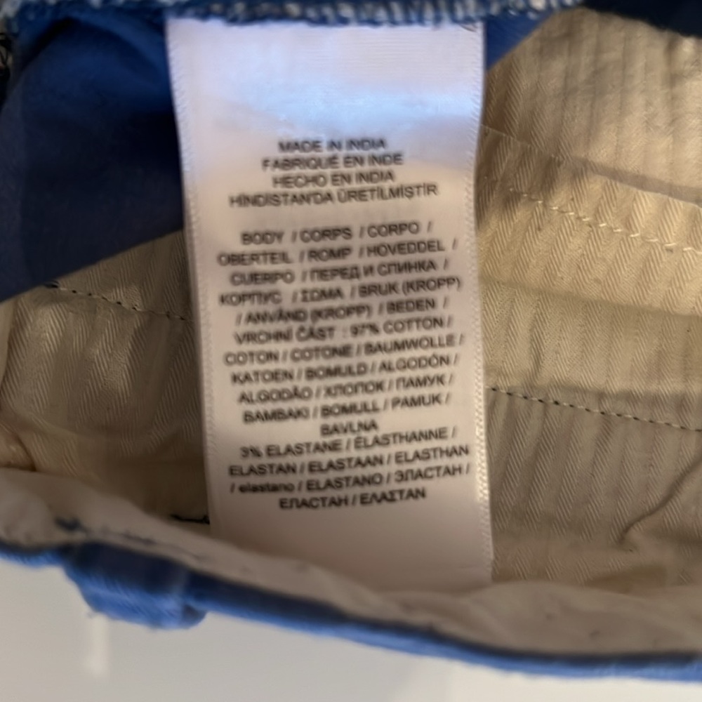Polo Ralph Lauren blue cropped chinos - Picture 8 of 8